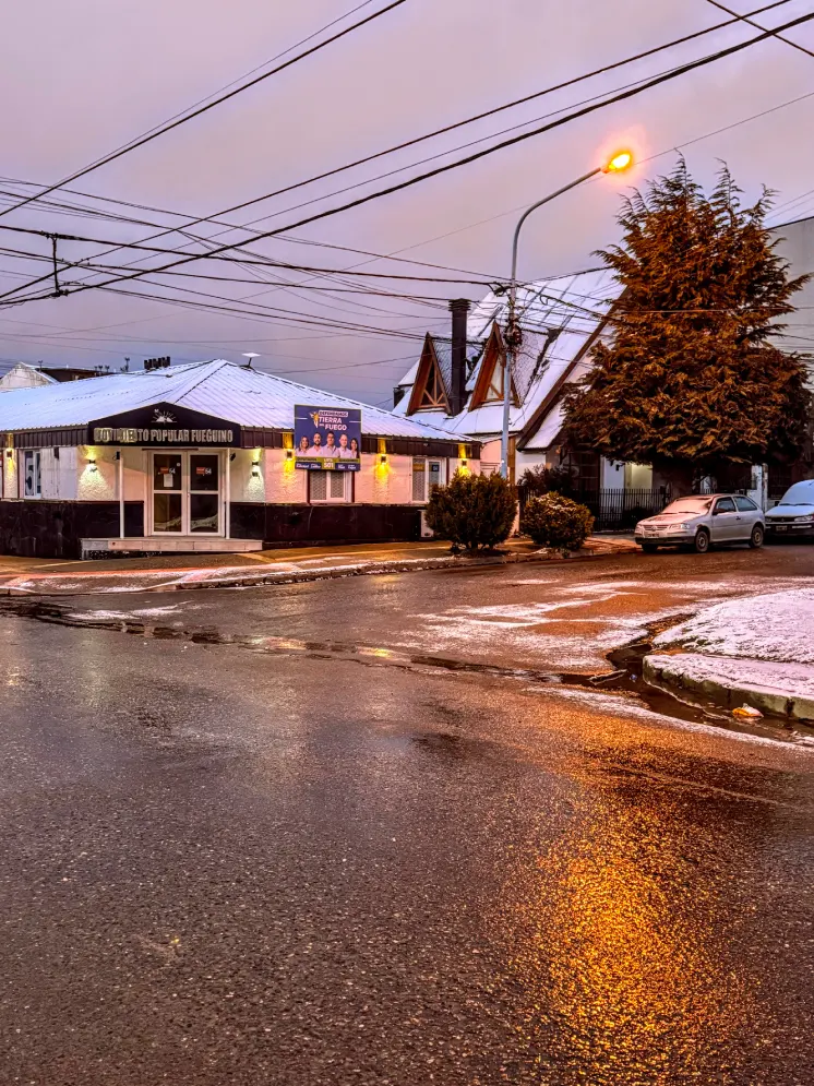 Ushuaia - amanhecer na cidade