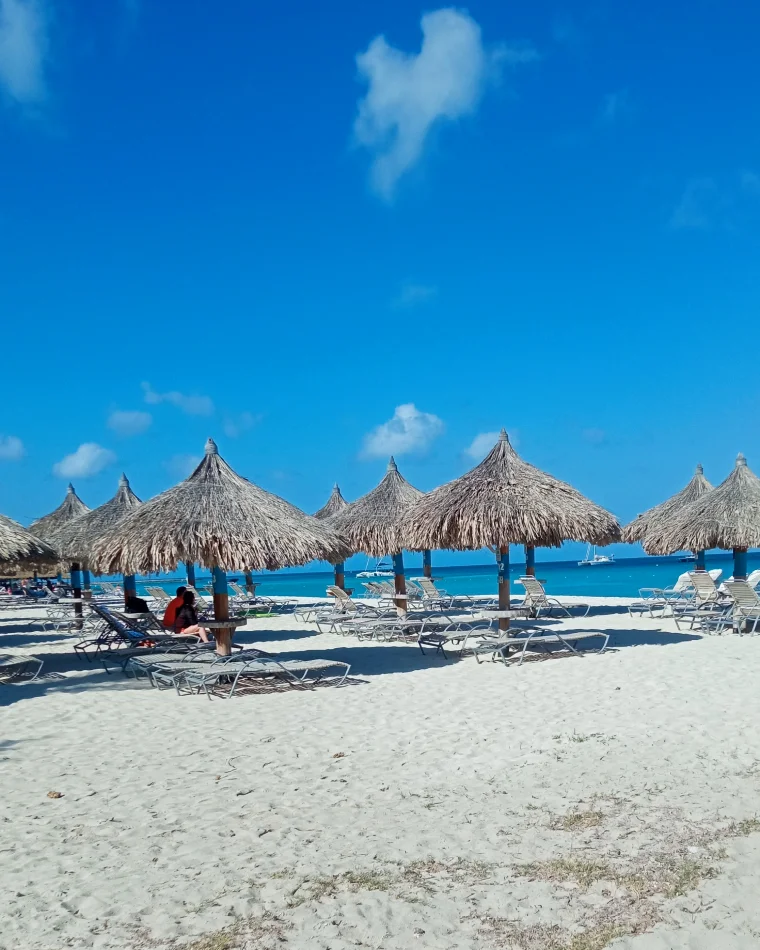 praia em Aruba