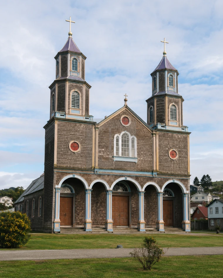 Igreja de madeira de Chiloé